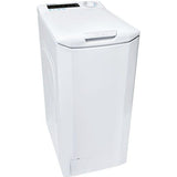 Masina de spalat rufe cu incarcare verticala Candy CSTG 47TME/1-S, 7 kg, 1400 rpm, Clasa B, Motor Inverter, Mix Power Systems, Gentle touch opening, Alb