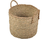 Cos Plante Din Iarba De Mare Cu Maner Ø 34 Cm Maro