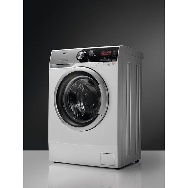 Masina de Spalat Rufe Frontala Slim AEG L6SME47S, 7 kg, 1400rpm, Clasa B, Alb
