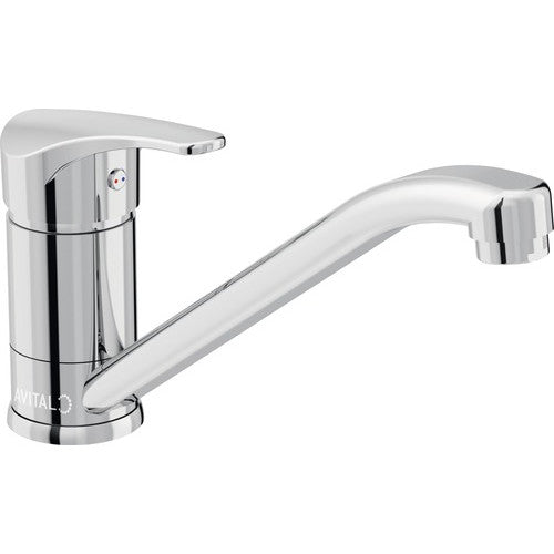 Baterie bucatarie monocomanda Esteril, cartus ceramic 40 mm, aerator M24, crom