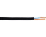 Cablu Myyup (H03vvh2-f) 2x0, 75 Mm² Negru, Inel 25m