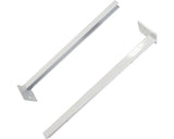 Set 2 suporturi pentru blat SAVINIDUE lavoar albe