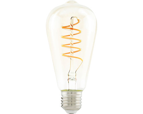 Bec Vintage Led Eglo E27 4w, Glob Para St64, Durata Viata 25.000 H, 270 Lumeni
