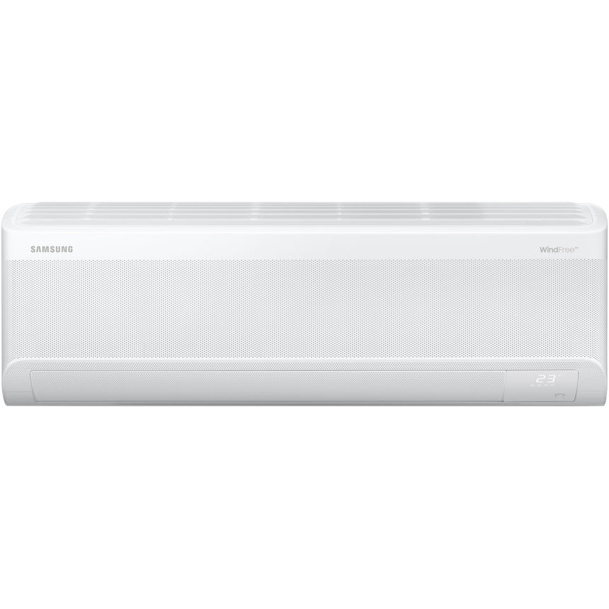 Aer conditionat Samsung WindFree Elite S2, 12000 BTU, A+++/A+++, Racire WindFree, Filtru Tricare, Wi-Fi, SmartThings Energy, AI Auto Comfort, Senzor Miscare, Freeze Wash, Alb