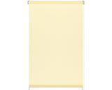 Rulou Semitransparent Cu Cleme De Prindere, Tensionat Lateral, Fara Gaurire, Uni Crem 45x150 Cm, Include Suport Cleme