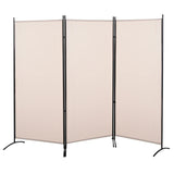 Paravan Format Din 3 Parti, Teracota, 170x210 Cm