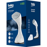 Aparat de Calcat Vertical BEKO STM6120W, 2200W, 25g/min, 230ml, talpa ceramica, Alb-Negru