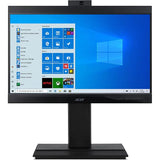 Sistem PC All in One ACER Veriton VZ6870G, Intel Core i9-10900 pana la 5.2GHz, 23.8" Full HD, 24GB, 2TB + SSD 1TB, AMD Radeon R5 330 2GB, Windows 10 Pro, Negru