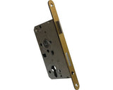 Broasca Ingropata Usa Intrare Abus Es 55/72 Mm, Stanga, Pentru Cilindru, Auriu