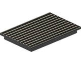 Stergator Picioare VODALAND 600x400x65 mm Cauciuc Negru