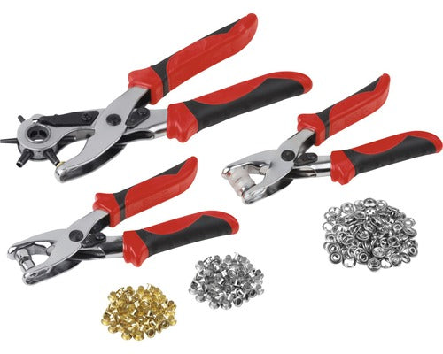 Set Clesti Pentru Perforat Si Capsat, 3 Bucati