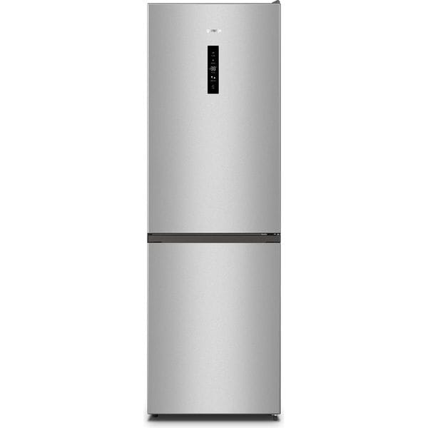 Combina Frigorifica GORENJE NRK619CAXL4, No Frost Plus, 304 l, H 186 cm, Clasa C, Argintiu