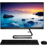 Sistem PC All in One LENOVO IdeaCentre 3 24IMB05, Intel Core i3-10100T pana la 3.8GHz, 23.8" Full HD, 4GB, SSD 256GB, Intel UHD Graphics 630, Free DOS, Negru