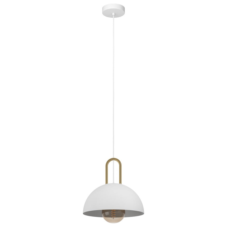 Pendul EGLO CALMANERA 99695, E27 1X40W Ø325, Alb, Alama IP20