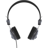 Casti HAMA Fun, cu Fir, On-ear, Microfon, Negru-Gri