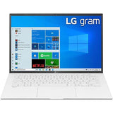 Laptop ultraportabil LG Gram 14Z90P cu procesor Intel Core i5-1135G7 , 14", WUXGA, 8GB, 256GB SSD, Intel Iris Xe Graphics, Windows 10 Home, White