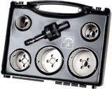 Set burghiu coroane electrice si sanitare BIM Wolfcraft