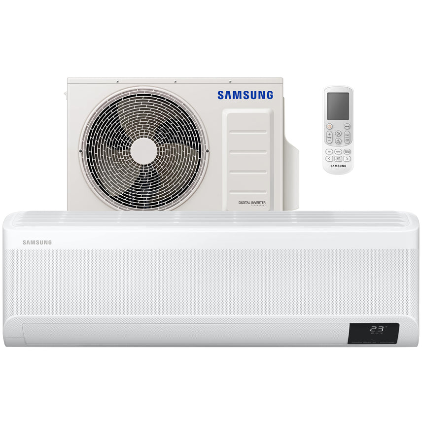 Aparat de aer conditionat Samsung Wind-Free Avant 12000 BTU Wi-Fi, Clasa A++/A++, Filtru Tri-Care, AI Auto Comfort, Fast cooling, AR12TXEAAWKNEU/AR12TXEAAWKXEU, Alb
