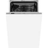 Masina de spalat vase, Whirlpool, WSIO 3O34 PFE X 10 setari, tehnologie 6Sense, PowerClean, clasa energetica D