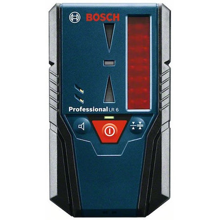 Receptor pentru nivela laser Bosch Professional LR 6, 5-50 m raza actiune, ± 1/3 mm precizie, 2 baterii 1.5 V LR03 (AAA)