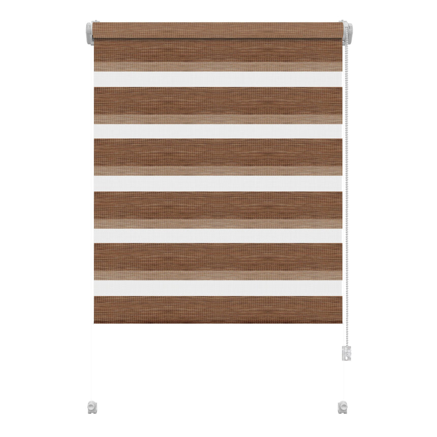 Stor mini Gardinia Zebra 68/150 cm natur maro 752