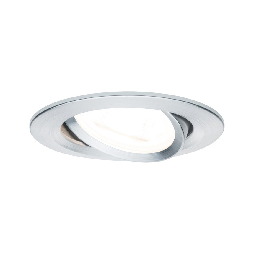 Corp de iluminat incastrat, Paulmann, Rabatabil, 35W, 84mm, 230V, Aluminiu