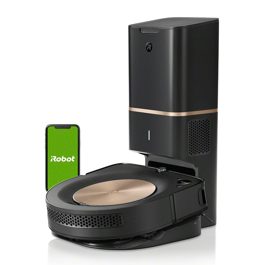 Robot aspirator iRobot Roomba s9+ cu WiFi si Clean Base