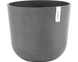 Ghiveci Ecopots Oslo Plastic Ø 35 Cm H 30, 5 Cm Gri