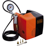 Compresor Black & Decker CUBO, fara rezervor, 1.5 CP, 8 Bar, 3 accesorii