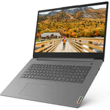 Laptop LENOVO IdeaPad 3 17ALC6, AMD Ryzen 7 5700U pana la 4.3GHz, 8 nuclee, 17.3" HD+, 12GB, SSD 512GB, AMD Radeon Graphics, no OS, arctic grey