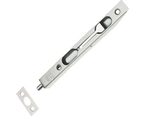 Zavor Aplicat Pentru Fixat Usi Duble Amig 150mm, Otel Cromat, Pachet 2 Bucati