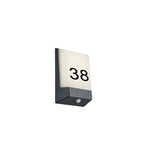 Aplica de perete, Trio, Aluminiu/Plastic, LED, Antracit