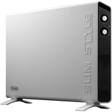 Convector electric de podea DeLonghi HCX3120FS, 2000 W, 3 trepte de putere, Termostat de siguranta, Termostat reglabil, Protectie anti-inghet