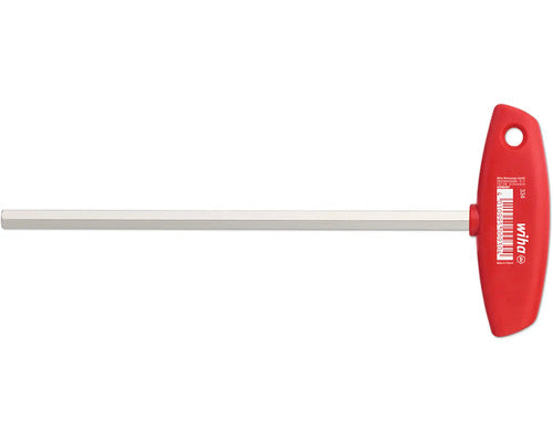 Cheie Tip T Cu Hexagon Wiha 8x232 Mm, Crom-vanadiu, Maner Plastic