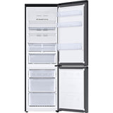 Combina frigorifica Samsung RB34C675EBN/EF, 344 l, No Frost, All Around Cooling, Optimal Fresh+, WIFI, AI Energy, Clasa E, Compresor Digital Inverter,H 185.3 cm, Negru