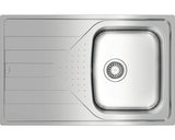 Chiuveta Bucatarie Cu O Cuva Teka Universe 45 T-xm 79x50 Cm, Picurator Pe Stanga, Inox
