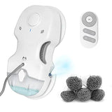 Robot de aspirare geamuri Hutt C65, modul de curatare umeda, ruta de curatare automata, 24 V, 90W, 75dB, alb