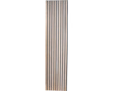 Panou Riflaj Decorativ Smart Stejar Alb 1,3x60x250 Cm