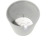 Ghiveci Ecopots Amsterdam Cu Sistem De Irigare Plastic Ø 50 Cm H 43, 8 Cm Alb-gri
