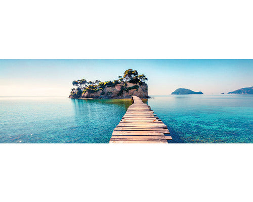Tablou Canvas Paradise Island 50x150 Cm