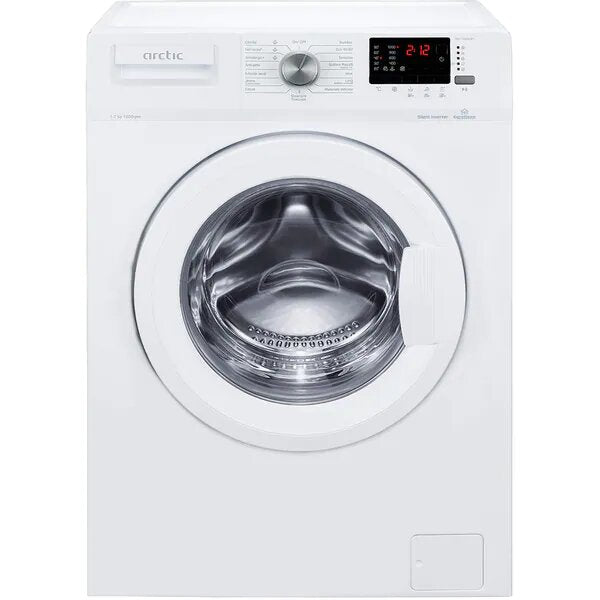 Masina de spalat rufe Arctic APL71024XLW1, 7 kg, 1000 rpm, Clasa D, Add-In, Motor Silent Inverter, ExtraSteam, ECO DOSE, Rapid+, Alb