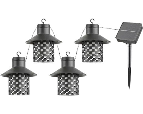 Lampa Solara Ximpu 5 Lumeni 2700 K Ø 11 Cm Negru