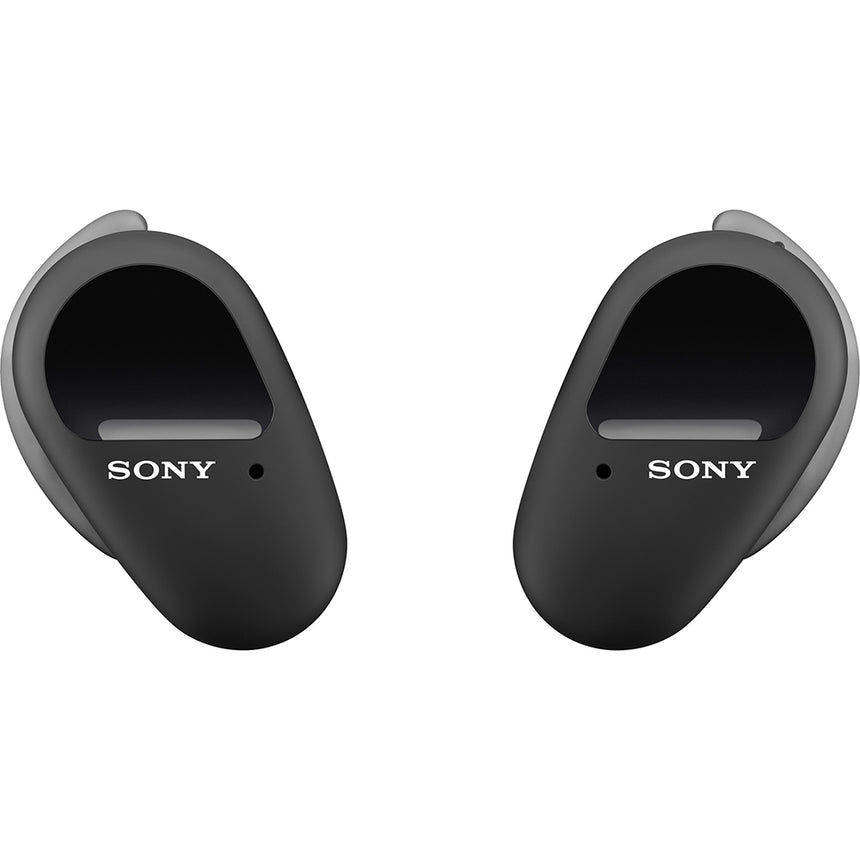 Casti sport in-Ear Sony WF-SP800NB, True Wireless, Bluetooth, Microfon, Autonomie 18 ore, Negru