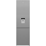 Combina frigorifica Arctic AK60406M40DS, 386 l, Clasa E, Water Dispenser, Garden Fresh, Safety Glass, XXL BOTTLE, H 202,5 cm, Argintiu
