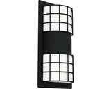 Aplica Cistierna E27 Max. 2x10w, Pentru Exterior Ip44, Negru/otel