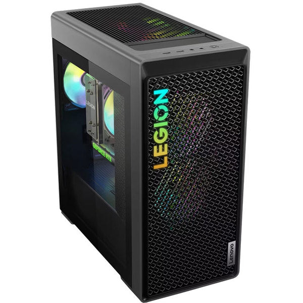 Sistem Desktop Gaming LENOVO Legion T5 26IRB8, Intel Core i5-13400 pana la 4.6GHz, 16GB, SSD 1TB, NVIDIA GeForce RTX 3060 12GB, Free Dos, Gri