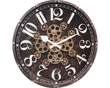 Ceas Perete Nextime Henry Negru Ø 50 Cm