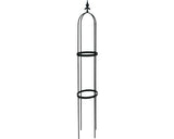 Obelisc Oscar, Metal, Ø 19 Cm, H 130 Cm, Antracit