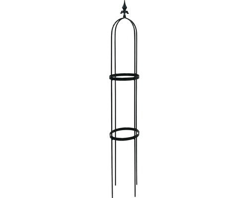 Obelisc Oscar, Metal, Ø 19 Cm, H 130 Cm, Antracit