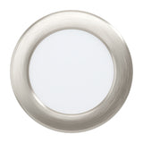 Spot incastrat EGLO FUEVA 5 99153, LED 5.5W 700lm 4000K IP20, Nichel mat